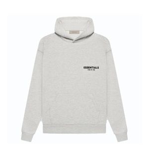 Grey essentials hoodie